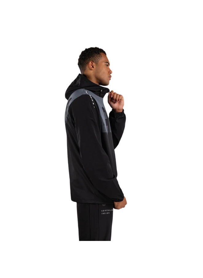 VENUM ADRENALINE TRACK JACKET BLACK/SILVER GREY - Image 2